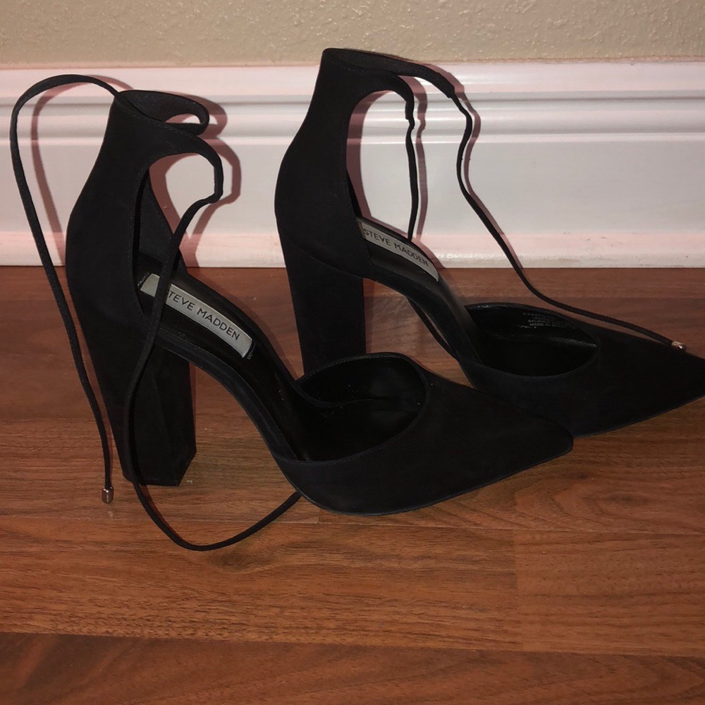 Black heels from Steve Madden